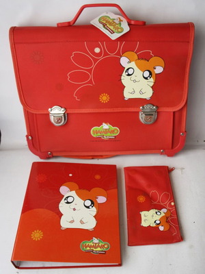Hamtaro Little Hamsters school bag, pencil case and folder new