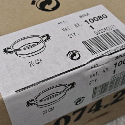 AMC Model 28 20cm Steamer and Strainer, sealed NOS