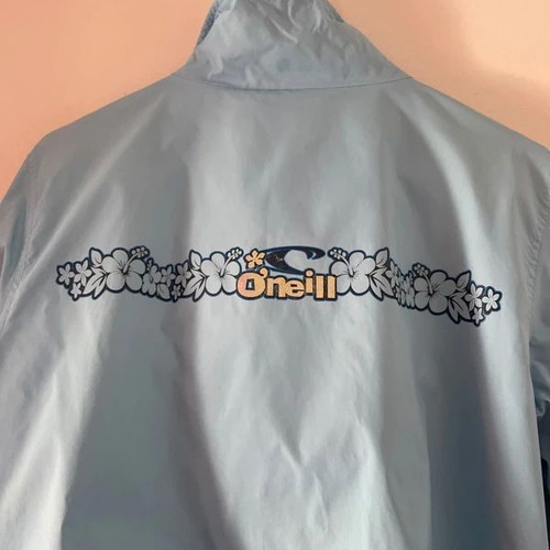 O'Neill windbreaker jacket like new, blue, size S/M
