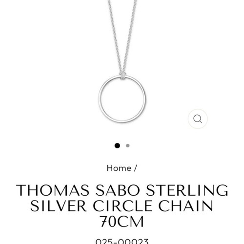 Thomas Sabo 925 Necklace new, silver, 68 cm chain