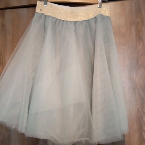 Blue tulle skirt Joanna Misseli like new, size L-XL