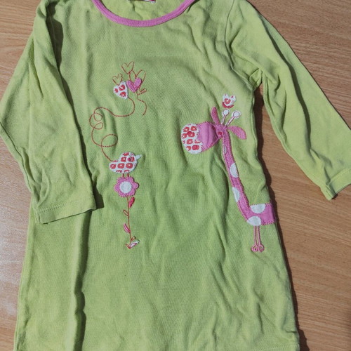 Dpam nightdress used, green, 86 cm