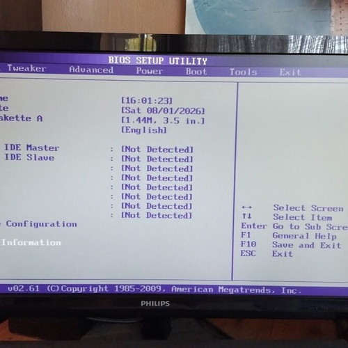 Asus M4A79T Deluxe motherboard used with CPU, fan and 16GB RAM