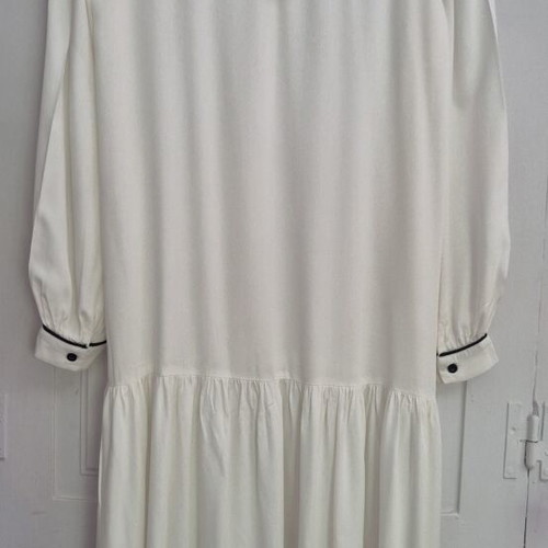 Never Fully Dressed Kira Midi Dress white, like new, UK 6 XS