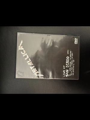 Metallica DVD new, metal