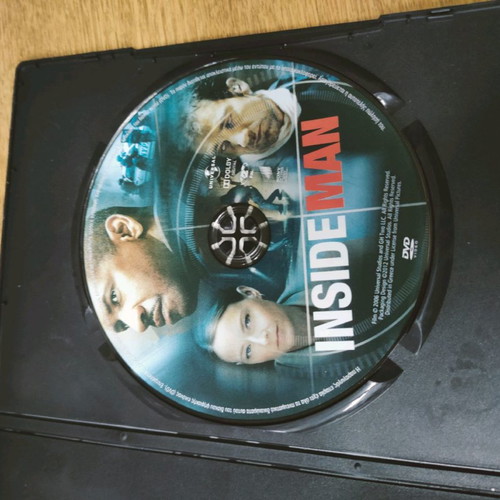 Inside Man DVD new, crime thriller with subtitles