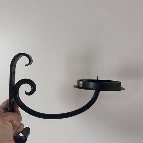 Metal Wall Candle Holders Set of 2 like new, 27 cm