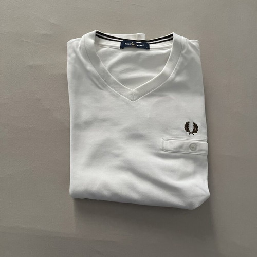 Fred Perry white shirt size S like new
