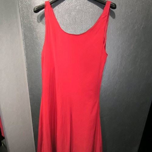 Κόκκινο κοντό φόρεμα σε Α γραμμή custommade σαν καινούργιο, μέγεθος S