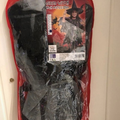 Witch costume for girl, Sandra, size 12 years