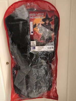 Witch costume for girl, Sandra, size 12 years