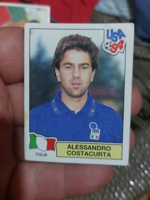 Alessandro Costacurta USA 94 Panini стикер
