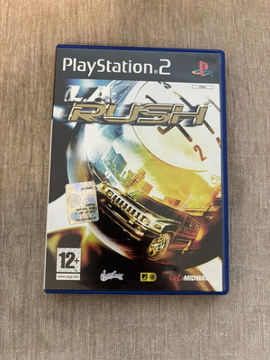 LA Rush PlayStation 2 PS2 παιχνίδι μεταχειρισμένο, πλήρες