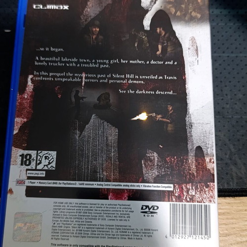 Silent Hill Origins PS2 game used, complete in very good condition