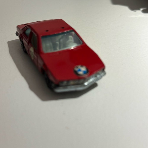 Polistil BMW 3 Series E21 Racing Model Car used, metal doors open