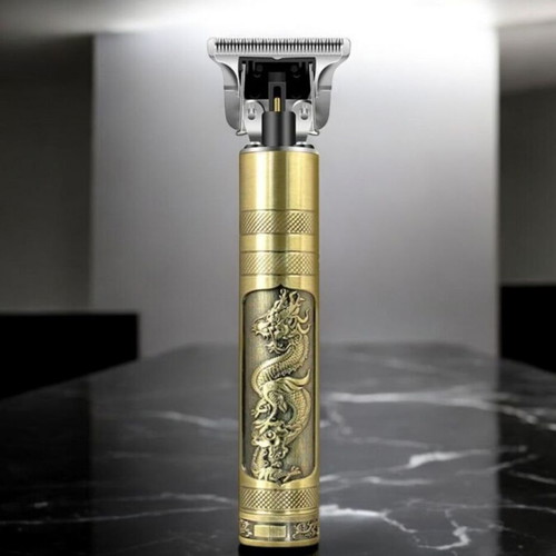 Vintage T9 beard and mustache trimmer new, golden dragon