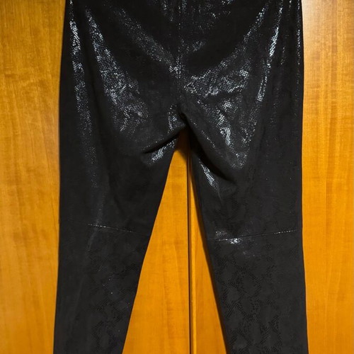 Zara leggings pants size M black like new with zipper