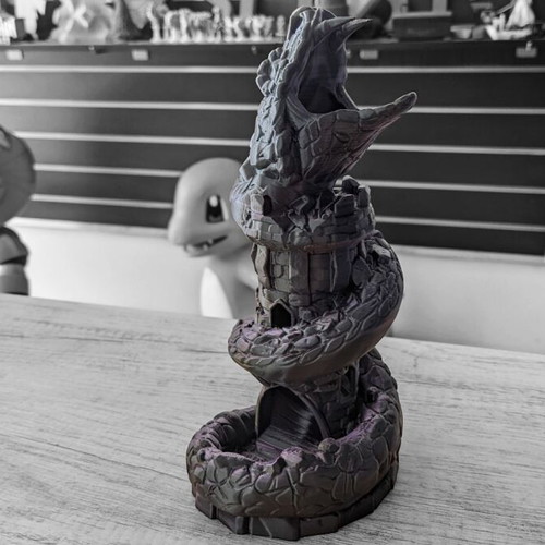 Dice Tower Snake Design made to order