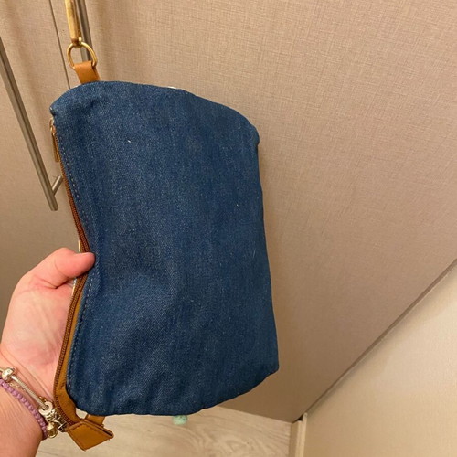 Envelope handbag like new, multicolored