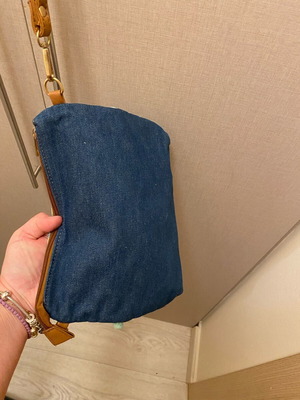 Envelope handbag like new, multicolored
