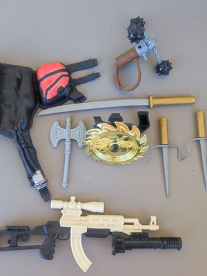 Εξοπλισμός Action Man σαν καινούργιο