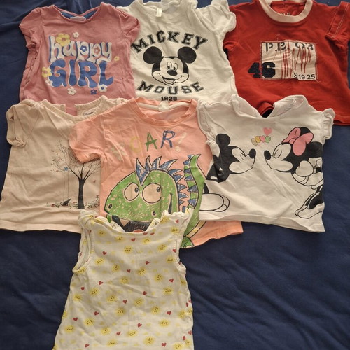 Children's T-shirts pack 6-12 months like new, 7 pieces