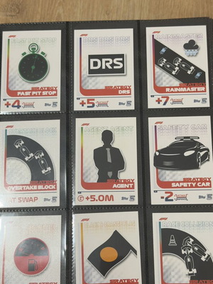 F1 Topps Turbo Attax 167 βασικές κάρτες καινούργιες