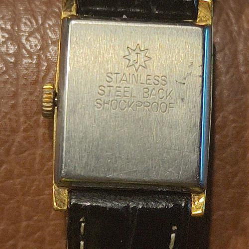 Junghans 15 Jewels Mechanical Rectangular Watch, vintage