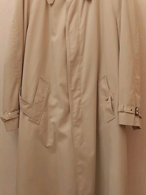 Lord men's trench coat new, beige, cotton-polyester, size L