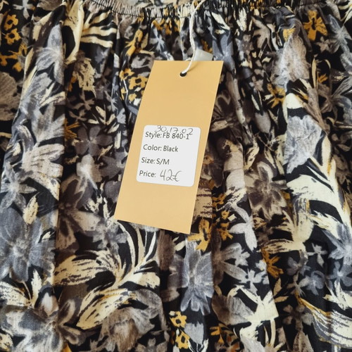 Cotton short dress L/XL new, gray and black