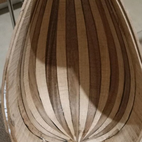 Boat for tzouras new, walnut