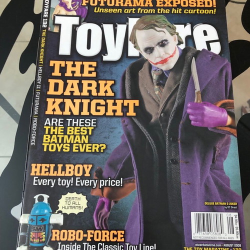 Toyfare Magazine 132 new, Batman The Dark Knight Joker cover