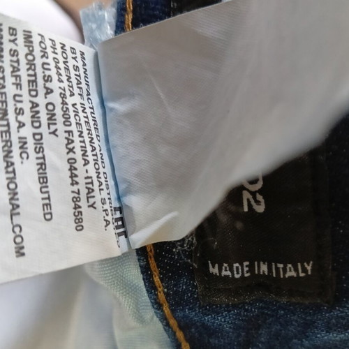 Dsquared2 Jeans like new, size XS, blue with rips