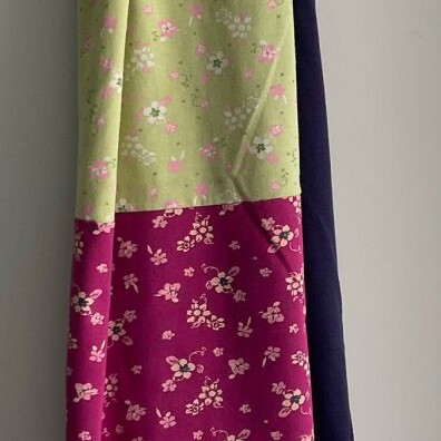 Esmara women's scarf used, cotton, multicolor