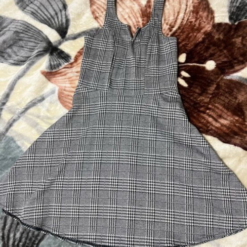 Aeropostale mini dress like new, gray, striped women's