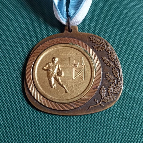 Basketball Medal Vintage 1995 Municipality of Kos, like new