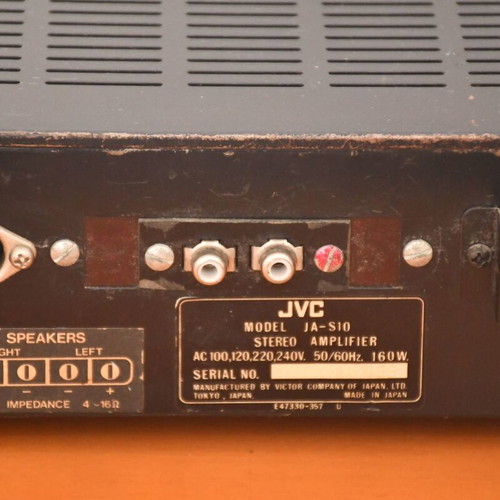 JVC JA-S10 integrated amplifier used