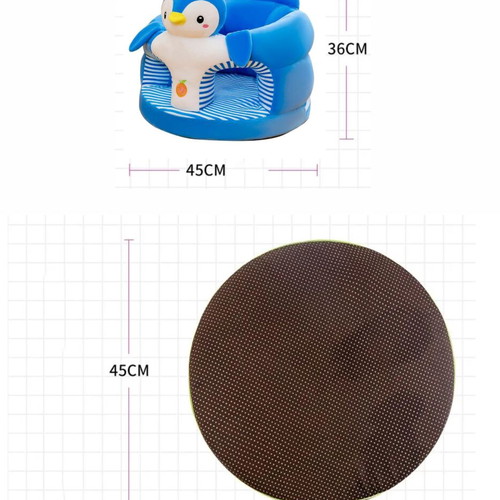 Baby chair support cover "Duck" without filling, new