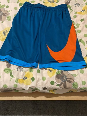 Nike shorts used, size L, blue
