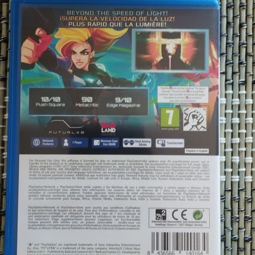 Velocity 2X PS Vita game