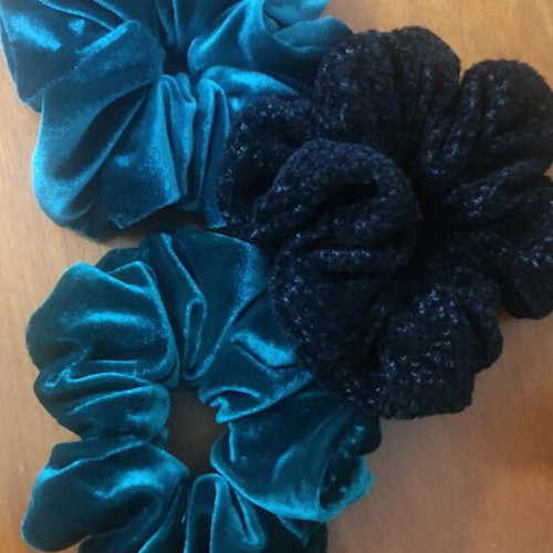 Handmade Scrunchies New In Various Colors And Fabrics