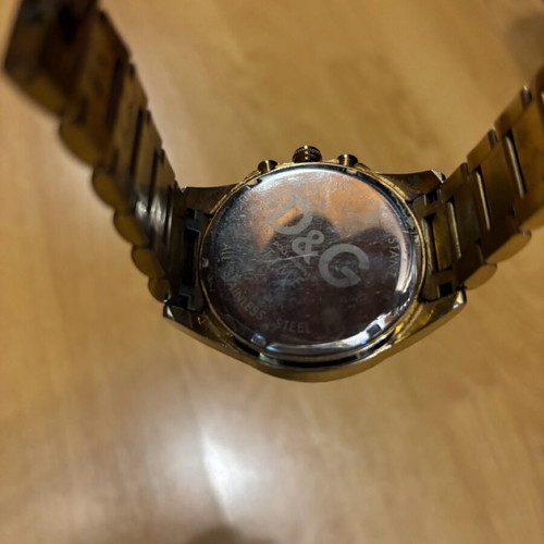 Dolce & Gabbana D&G Pampelonne watch used, gold