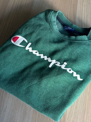 Champion long-sleeve shirt dark green size M like new