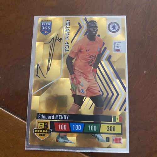 Κάρτα Eduard Mendy Panini Top Master με υπογραφή