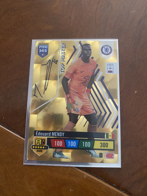 Κάρτα Eduard Mendy Panini Top Master με υπογραφή
