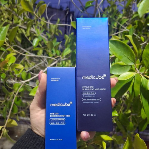 Medicube face serum and mask new for pore cleansing