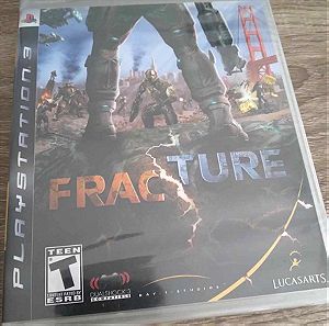 Fracture PS3 Playstation 3 BRAND NEW & SEALED