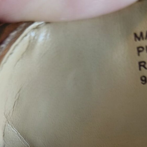 Michael Kors platform sandals, gold, size 39M