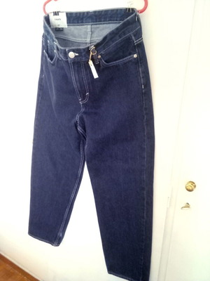 Παντελόνι Η&Μ τζιν μπλε για αγόρια και κορίτσια μεταχειρισμένο, μέγεθος M