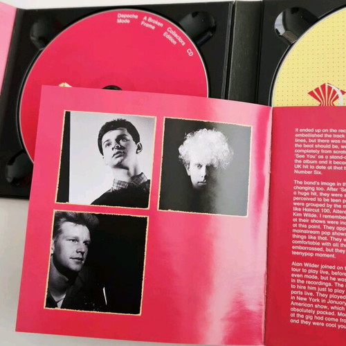 Depeche Mode A Broken Frame Collector's Edition CD DVD like new
